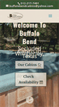 Mobile Screenshot of buffalobendcabins.com